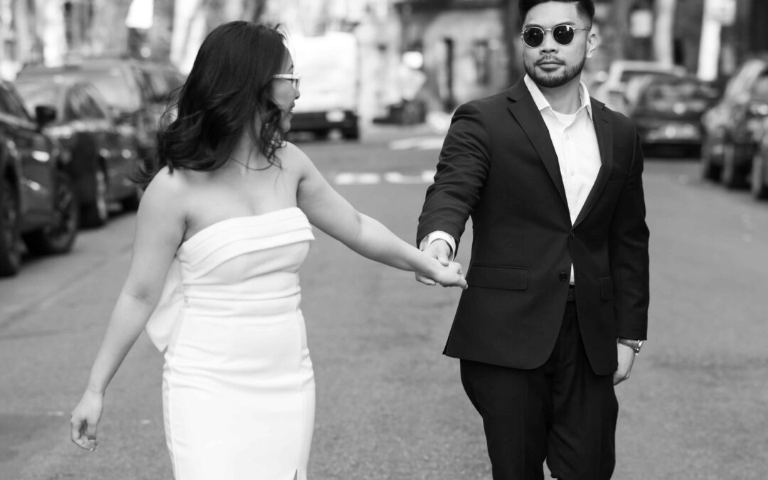 A Classic Engagement Photoshoot in NYC