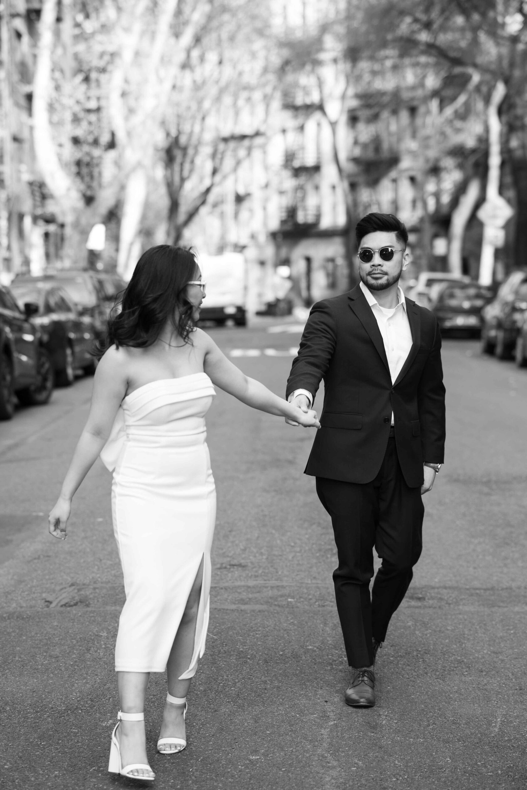 A Classic Engagement Photoshoot in NYC